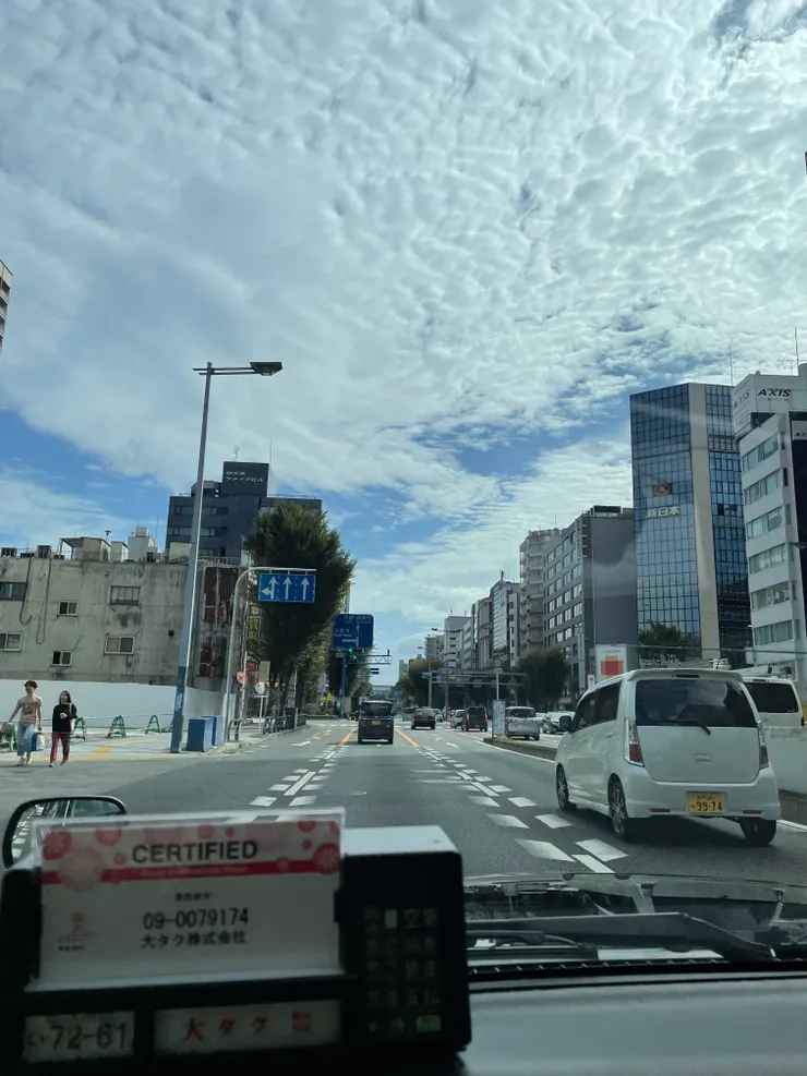 初次體驗日本副駕的風景!