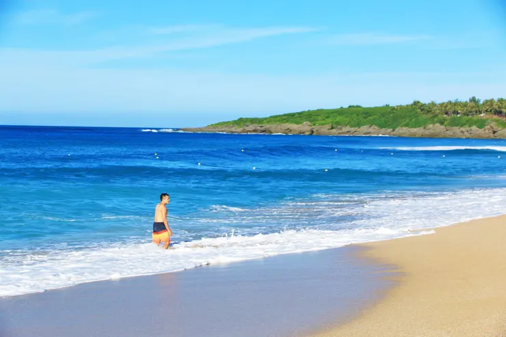 玩水中的胖，好可愛