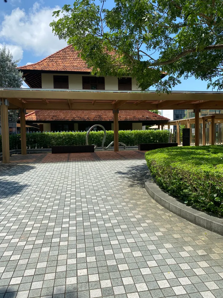 社區偏門的Clubhouse為美以美女校舊校舍