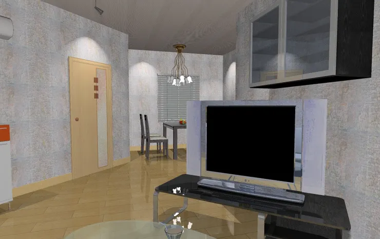 原來在這個飯廳吃飯看不到電視...那就一家人好好地享用飯菜,聊聊天增進感情吧。只得我自己一人,我便會搬到客廳的茶几吃。