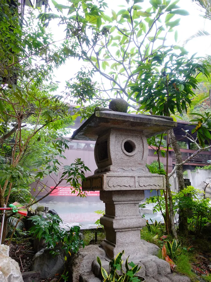 清晨~安通溫泉的縷縷青煙