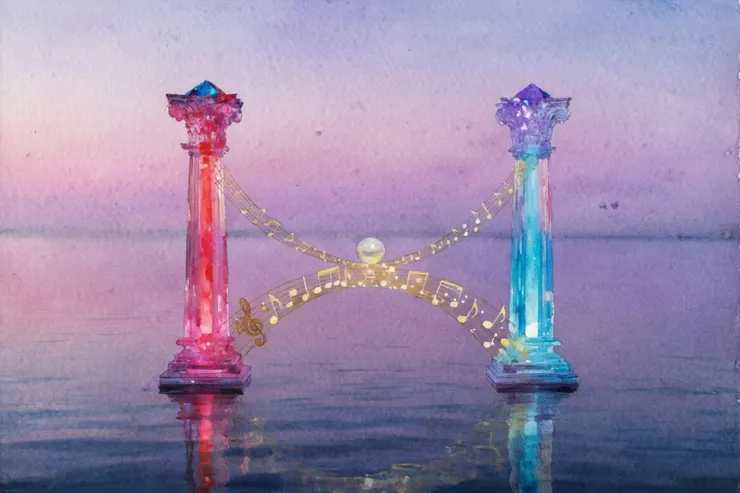 藍色是天秤，紅色是牡羊。