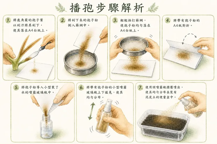 濕播法步驟解析