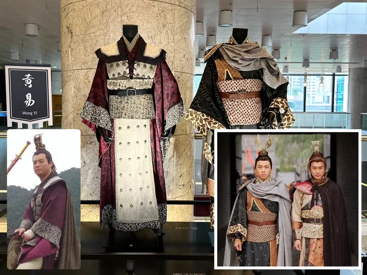 2004年《大唐雙龍傳》左邊的徐子陵（吳卓羲）沒有錯，右邊的寇仲（林峯）出現了大bug！