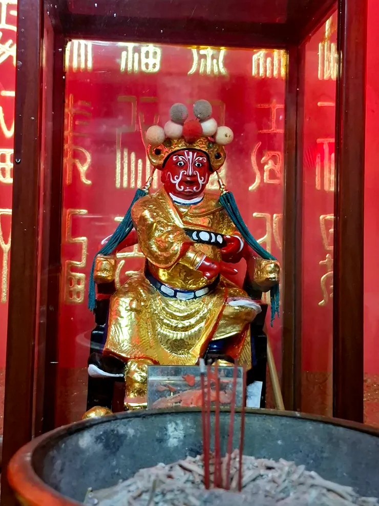 陳家(三房)奉祀的開基山府王爺神尊