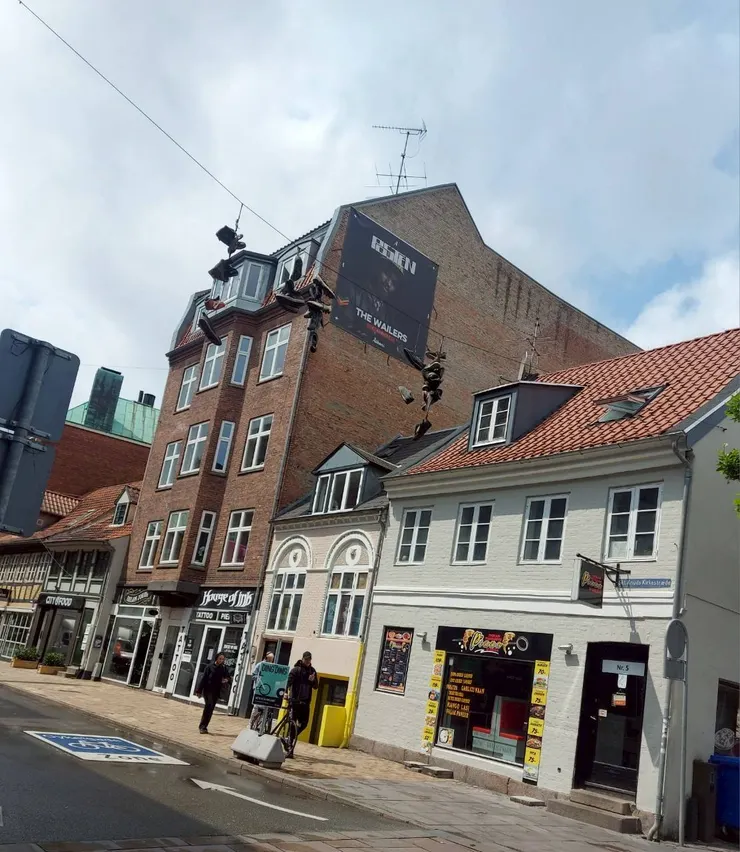 童話色彩的巷弄街景