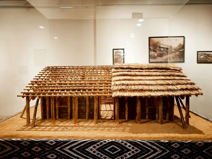 當地住宅的模型