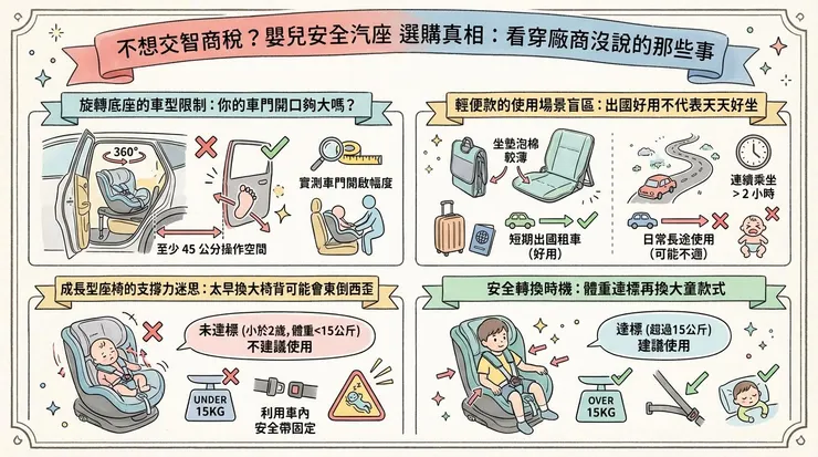 不想交智商稅?嬰兒安全汽座 選購真相:看穿廠商沒說的那些事