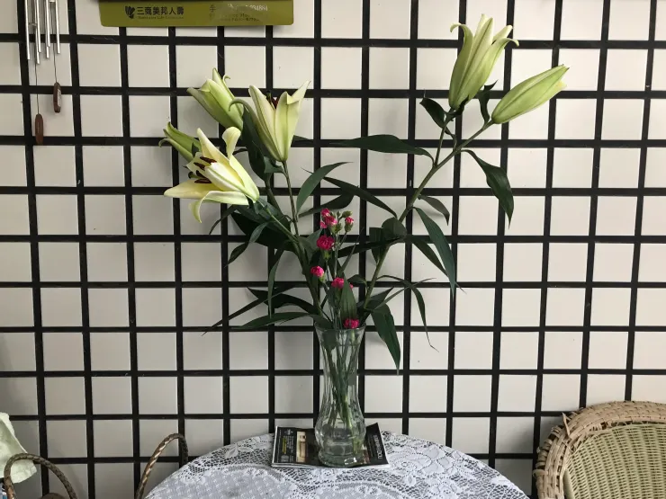 提早慶祝的母親節花束