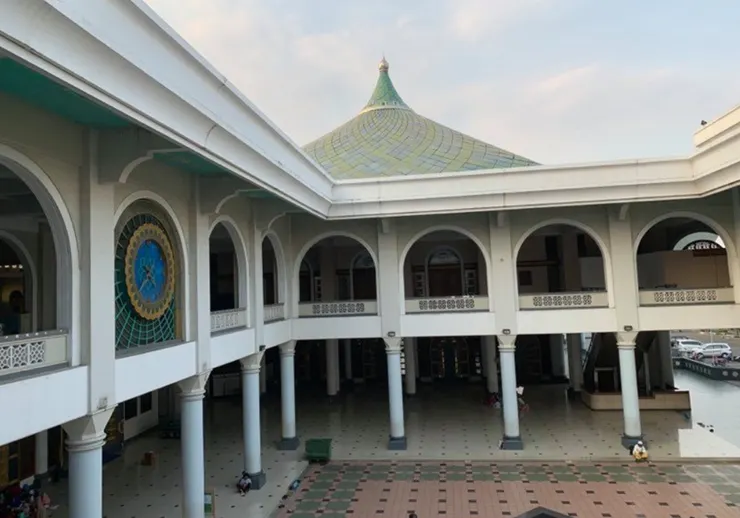 偉大清真寺2樓俯拍