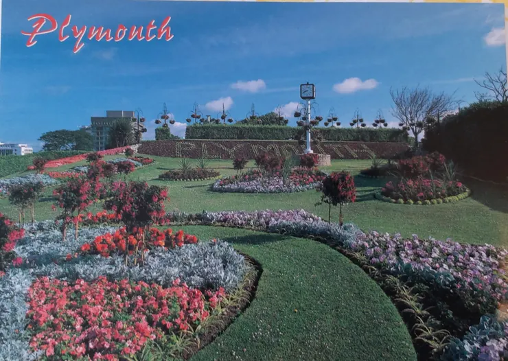 Plymouth Hoe & Sound - A Postcard
