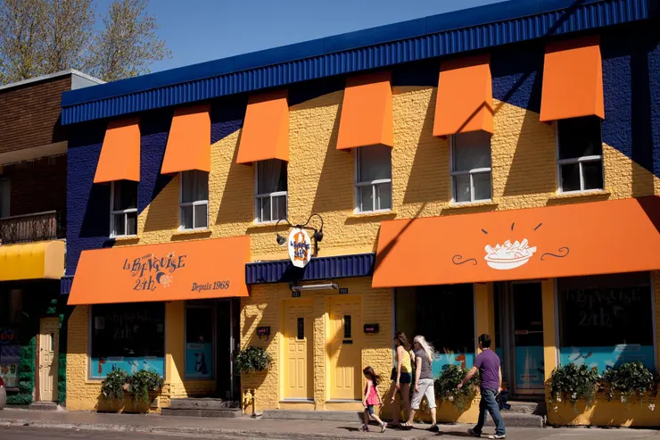 La Banquise夏天版本,冬天的蒙特婁全部都是白的。