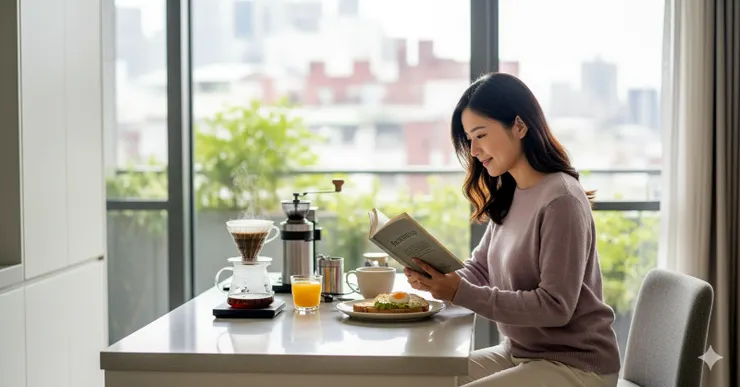 享受咖啡，享受美好的一天