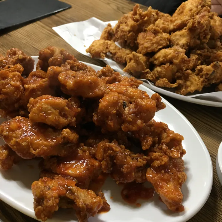 原味調味半半炸雞