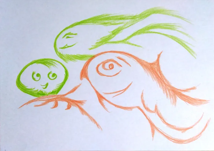 我在這裡，我們現在平安。