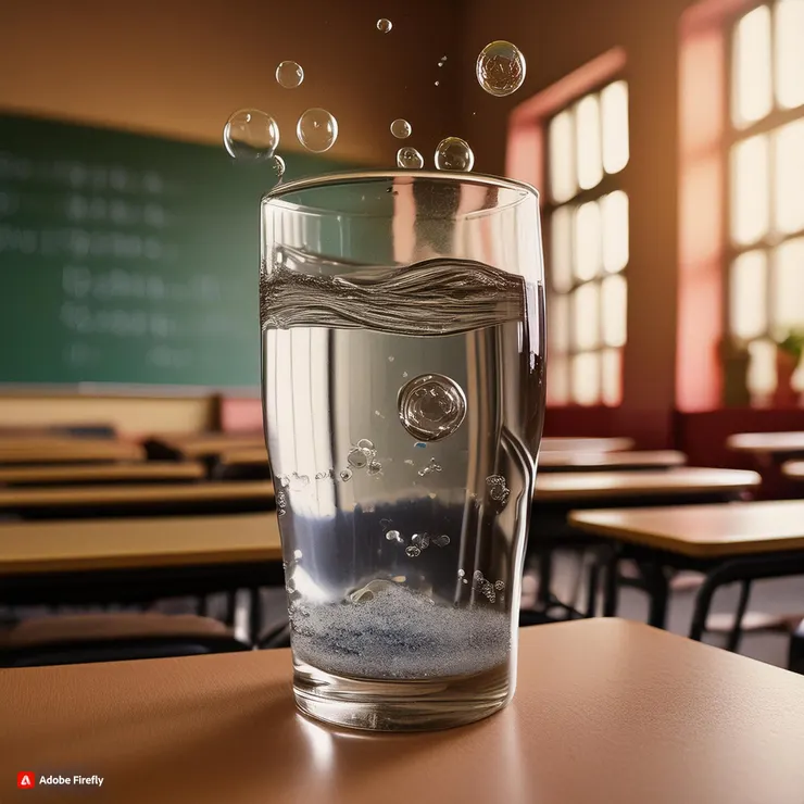 小昕咒語Adobe Firefly繪圖 (雖然這汔水冒泡的情況有點詭異……)