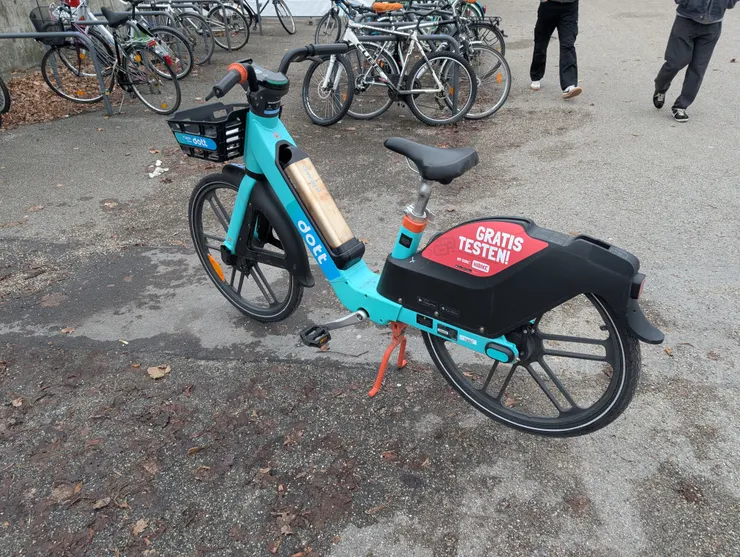 dott可以租借電動自行車版的