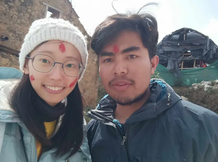 給我祝福的翻譯