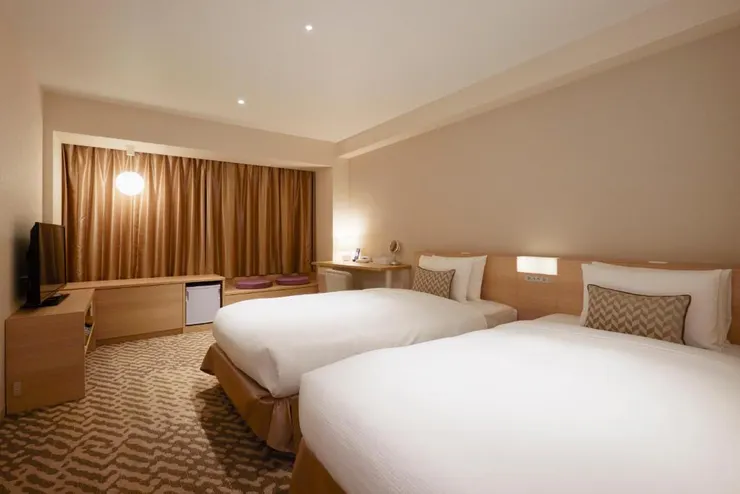 標準雙床房空間大