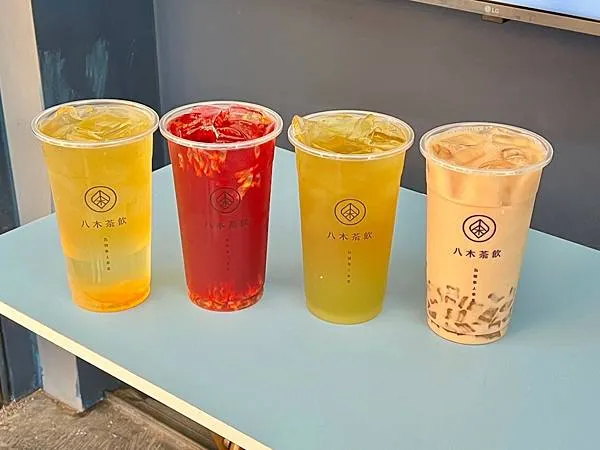 ＊（台南飲料）八木茶飲長榮店～獨家手作粉角超Ｑ彈、嚴選好茶清