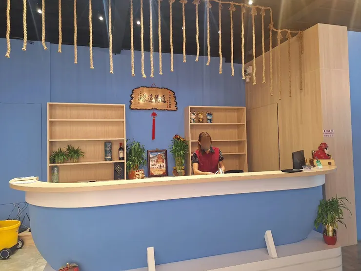 △頗具海洋裝潢風格,與店名相呼應