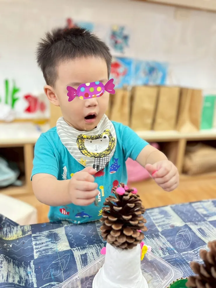 孩子對每件事都很專注