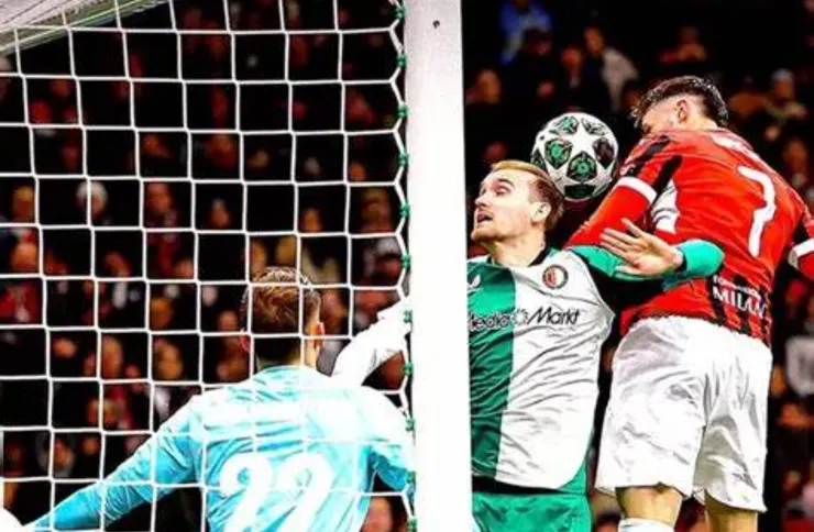 占美尼斯衝頂破網助AC米蘭領先1:0