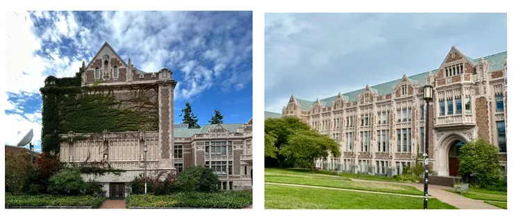 音樂和藝術學院的建築設計是如此的古典而優雅,在這裡上課一定能受到極大的藝術涵養。(圖 by Vina)