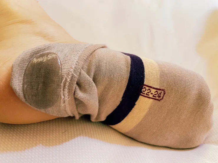 隱形船襪-後跟止滑