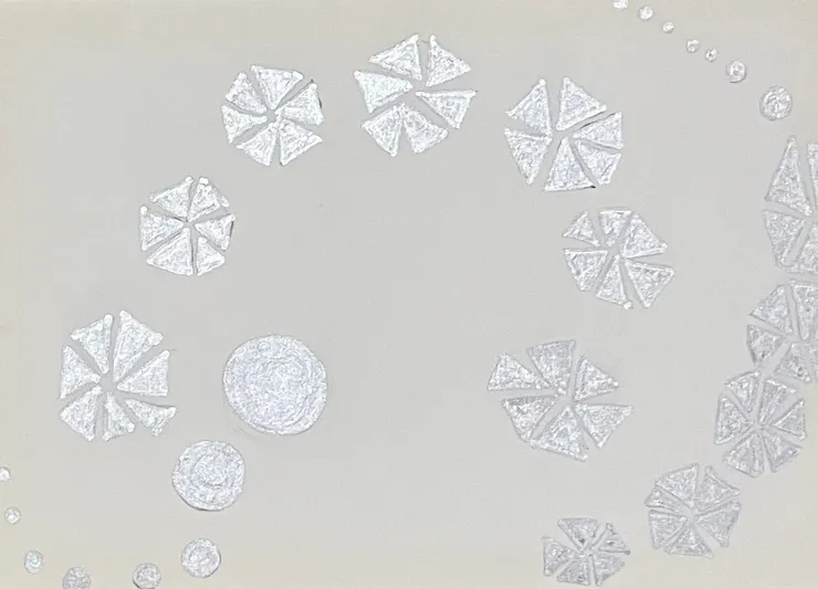 光循環的軌跡。世界一切如常。