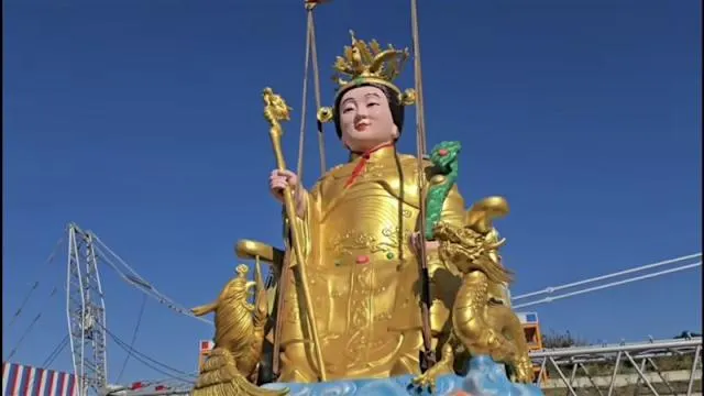 新竹啟德寶寶山總部瑤池金母（圖片來源：三立新聞）