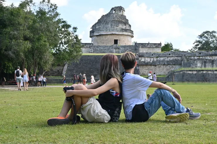 Chichén-Itzá - El Caracol, the Observatory 
