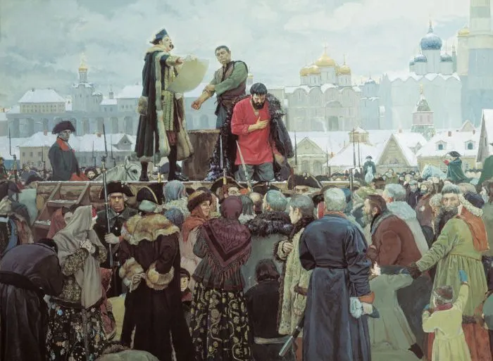 Victor Matorin, "Execution of Pugachev"