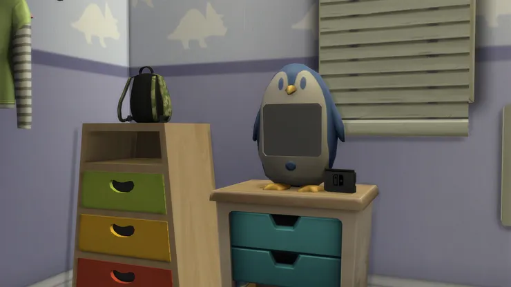 說不定平時放學一丟下書包便開來玩。