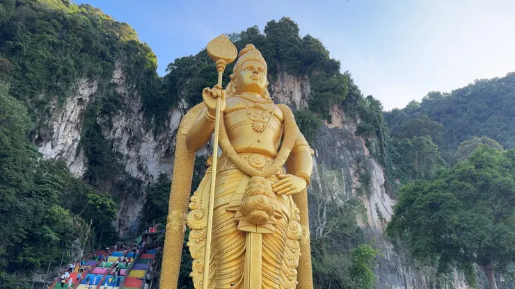 現場看神像真的好壯觀啊