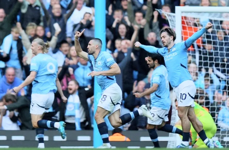 高華錫個人梅開二度助曼城反敗為勝