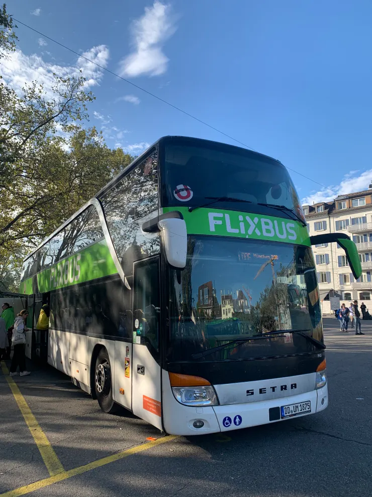 FLIXBUS初體驗（這一年有數次體驗）