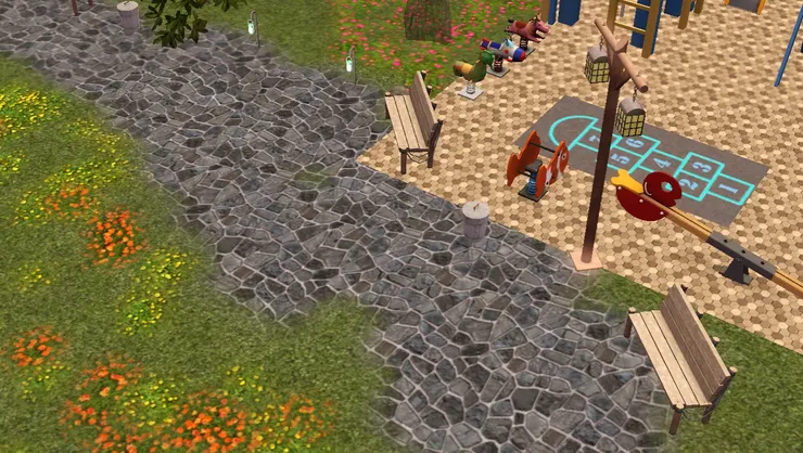 我很想說說這些不起眼的垃圾桶，它們也是公園的焦點--我很怕很少垃圾桶的地方。