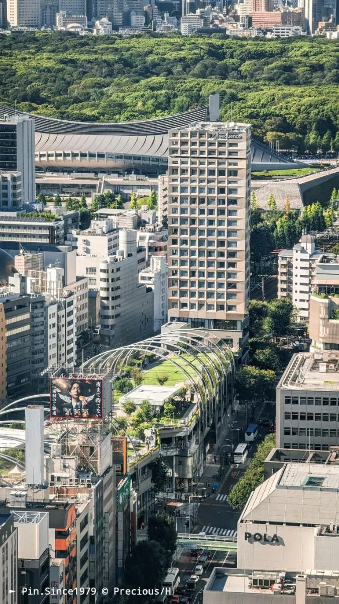 高樓俯視宮下空中景觀公園