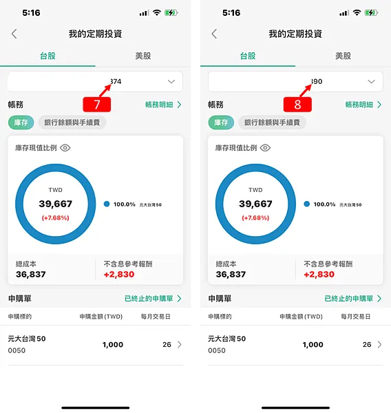 資產配置｜雙寶理財之每月1000元，定期定額0050，堅持不懈