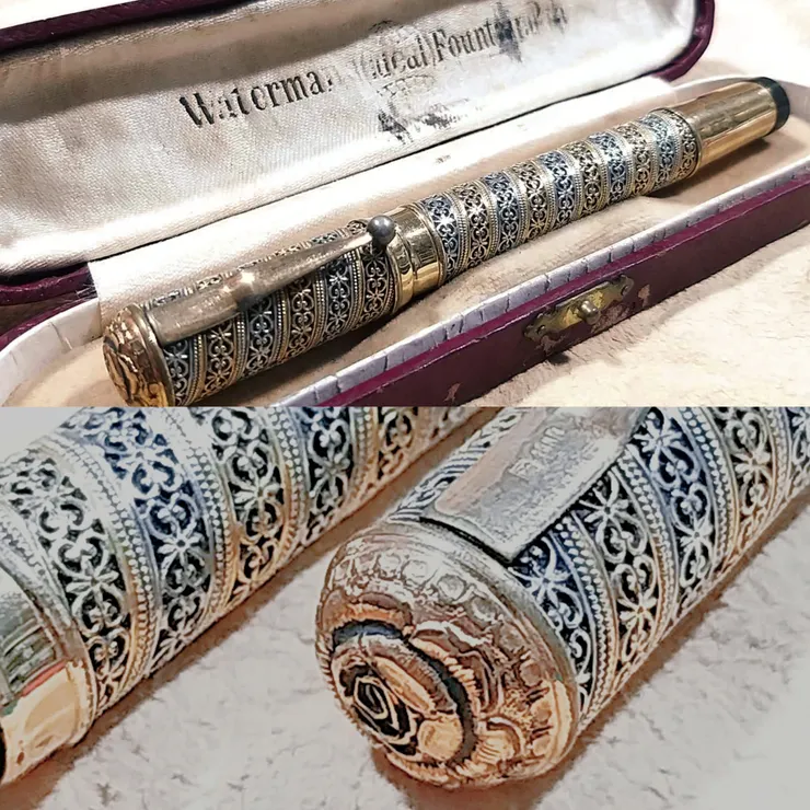 Waterman 42 通花套筆(已出走）