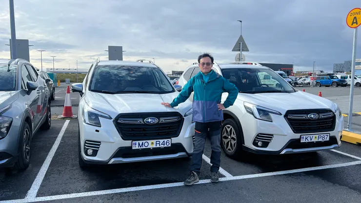 好車還需好司機，冰島開車怕強風。