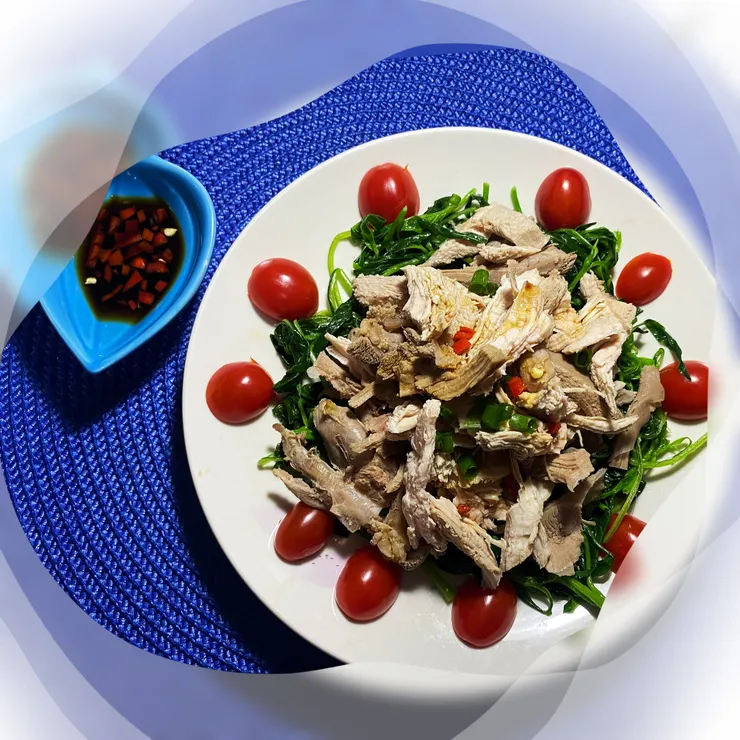 午餐-雞胸肉沙拉