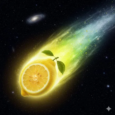 檸檬從天上掉下來了！？這個時間點最漂亮