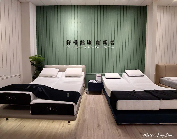 ▲好睡王竹北旗艦店/圖片來源:Betty's Jump Diary