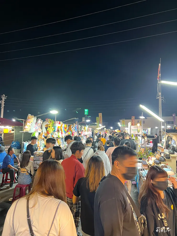 10:30的斗六觀光夜市還有這麼多人
