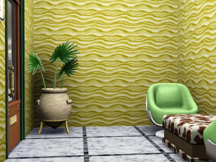 放了植物卻忘記放垃圾桶...