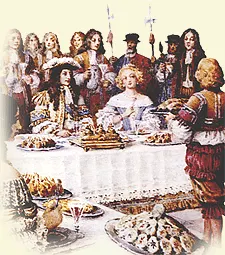 路易十四的午餐。