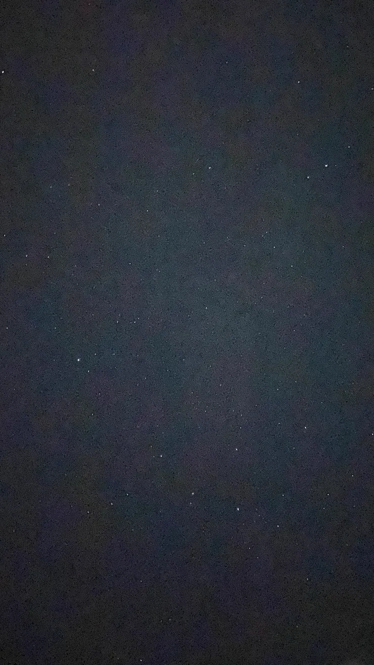 陽明山上的星空