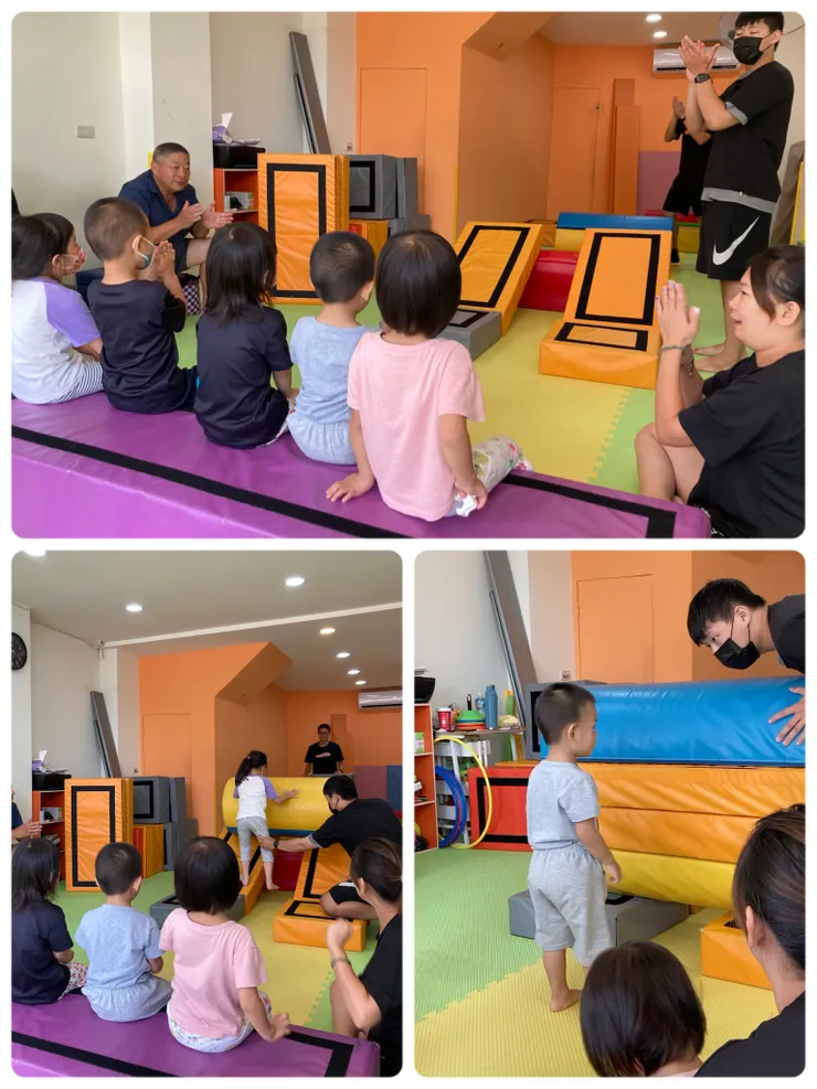 遵守排隊、聽教練指示、自我探索等等都是體驗團體活動的一部分